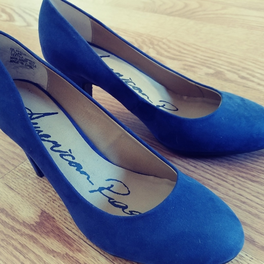 American Heels Rag Cue Blue Heels